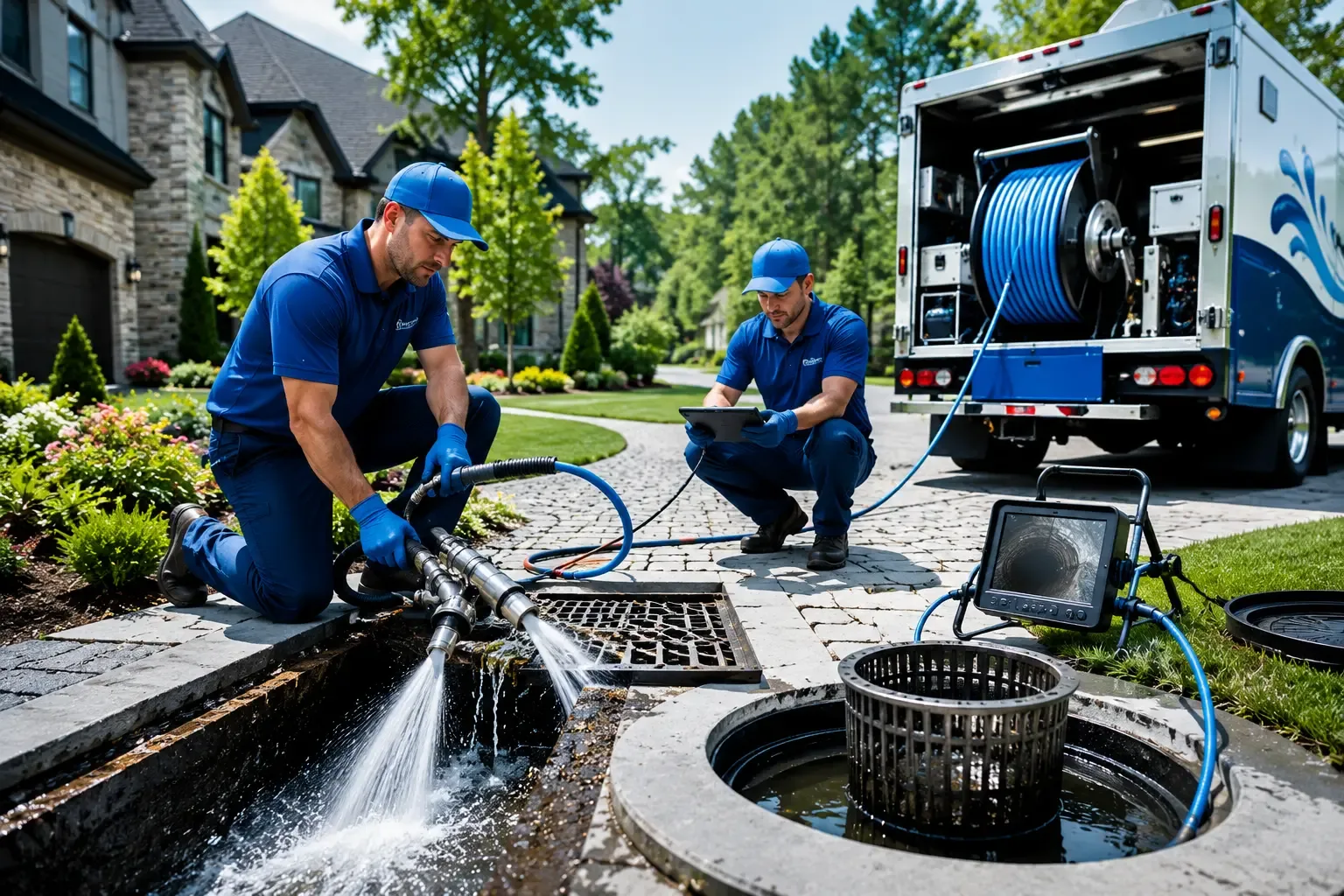 Local outdoor drain cleaning professionals in Belk, AL